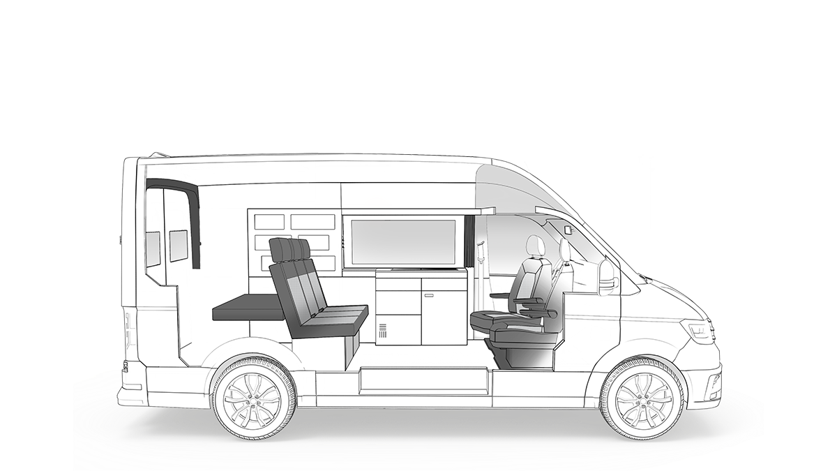 IM TEST  Der VW Crafter ist eine Wundertüte, die niemals voll wird