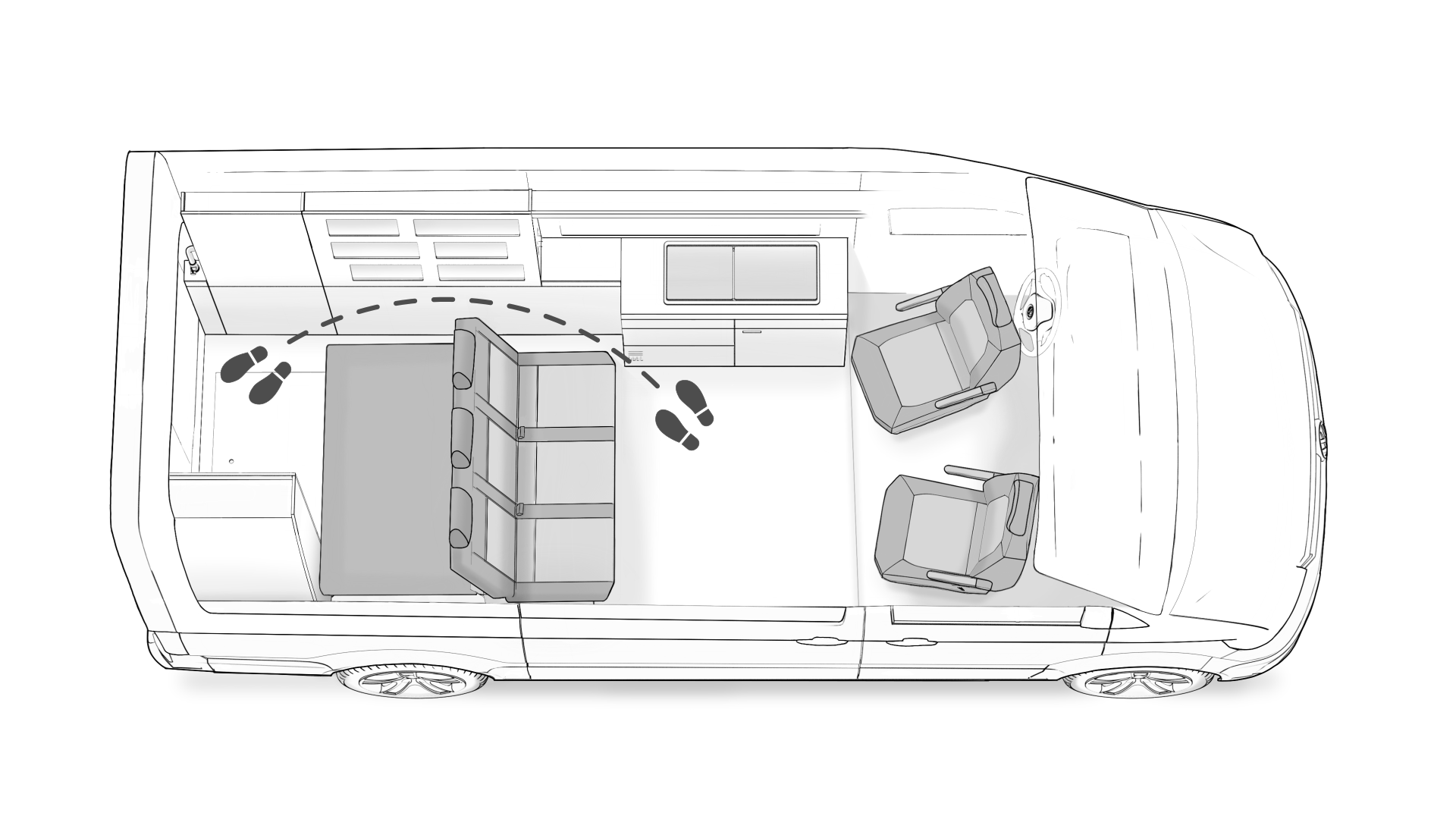 Wohnwagen Umbau - Super, so eine Dusche im Wohnmobil .