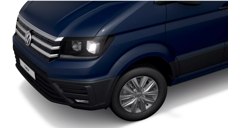 VW Crafter Deep Ocean Blue UNI Lackierung