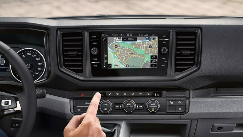 VW Crafter Navigation App Connect und Multimedia System