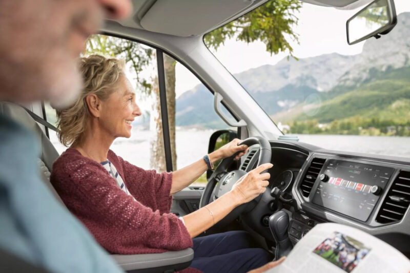 Volkswagen Crafter mit Discover Pro Navigation